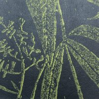 hand printed wallpaper